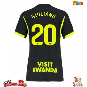 Atletico Madrid Giuliano Simeone #20 Replica Away Stadium Shirt for Women 2026-27 Short Sleeve